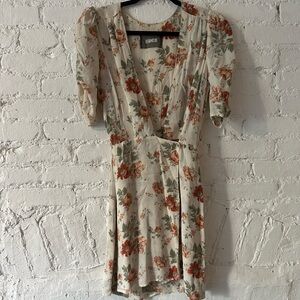 Reformation Floral Mini Dress